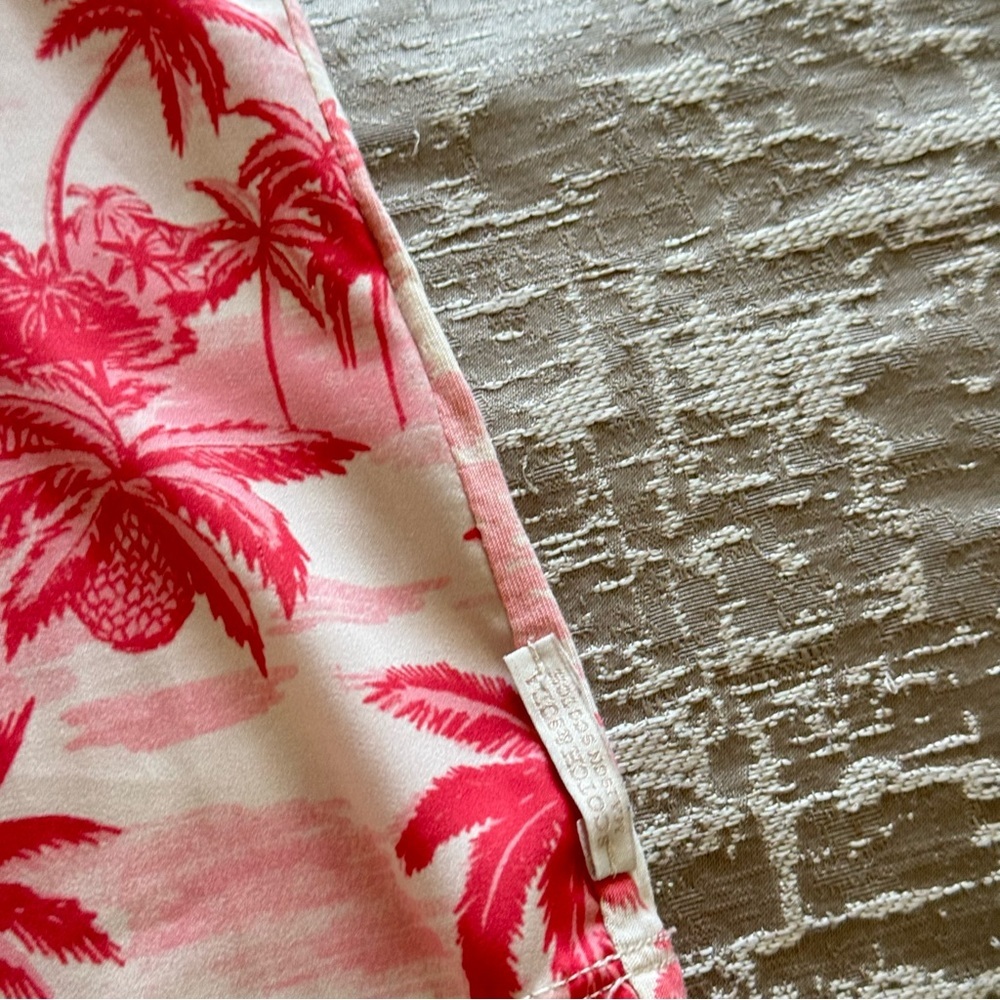 SCOTCH AND SODA Tropical Pink Palm Tree T-Shirt, Size S - Picture 7 of 10